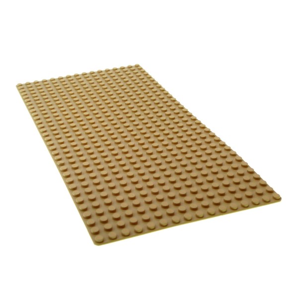1x Lego Bau Platte 16x32 B-Ware abgenutzt beige flach Western 4295401 2748 3857