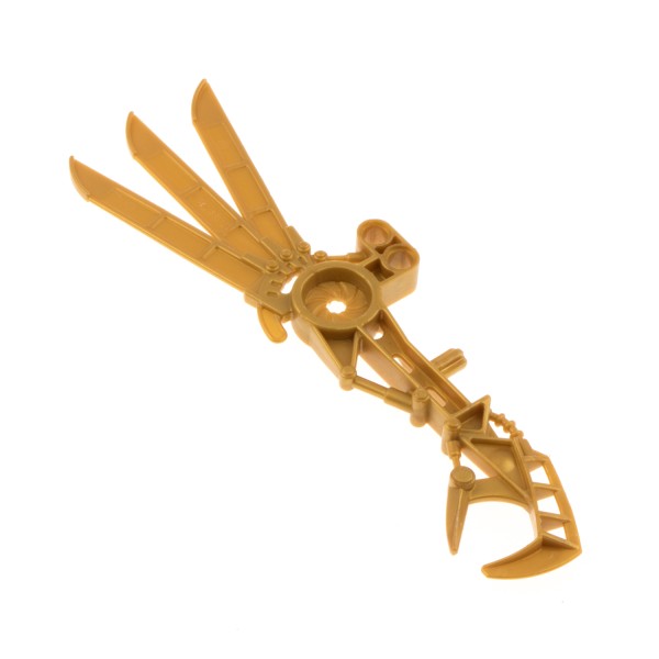 1x Lego Bionicle Waffe Schwert perl gold Schere Greifer Klinge Zaktan 8903 53572