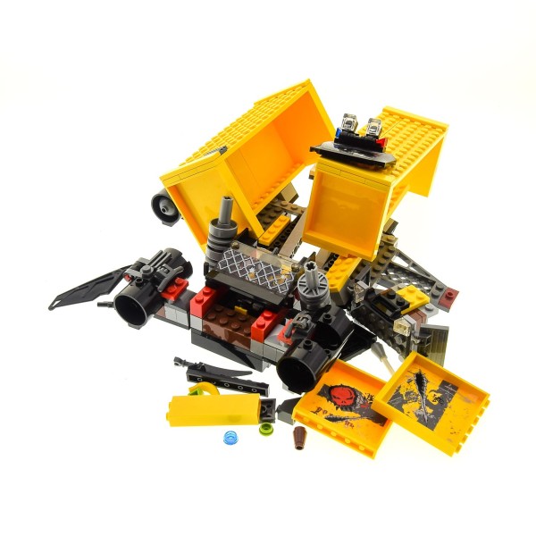 1 x Lego System Teile für Set Modell Nr. 5972 Space Police III Space Truck Getaway Raumschiff gelb 1 Figur incomplete unvollständig 