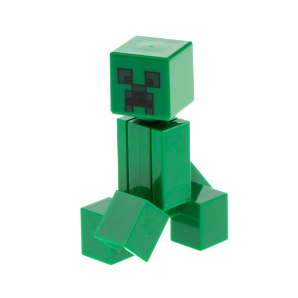 1x Lego Figur Minecraft Monster Creeper grün 19734 19729pb003 3069b min012