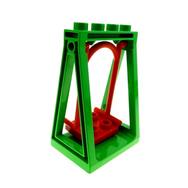 1x Lego Duplo Schaukel hell grün Sitz rot 2-teilig 4167518 6496 4255287 6514