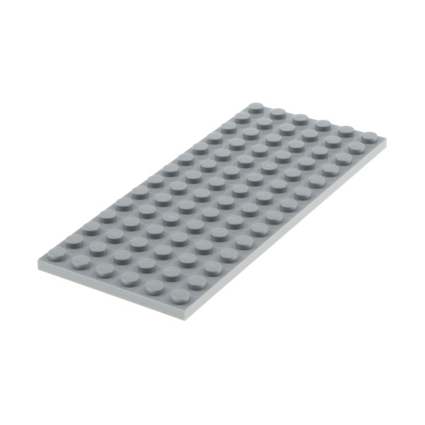 1x Lego Bau Platte 14x6 neu-hell grau Zug Set 60074 10188 4857 2505 345602 3456