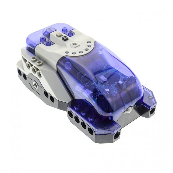 1 x Lego Technic Motor Modul schwarz silber transparent violett Lichtsensor Infrarot Spybotics für Set Shadowstrike S70 3808 geprüft 4232