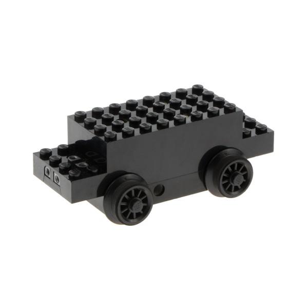 1x Lego Elektrik Motor 12V TypII schwarz 12x4x3 Eisenbahn Räder geprüft x550b