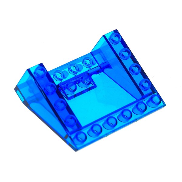 Lego 1 x Cockpit 4228  transparent dunkelblau 5x6x2 invers 6927 6980 6929