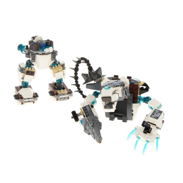 1x Lego Teile Set Legends of Chima 70223 Icebite's Claw Driller unvollständig