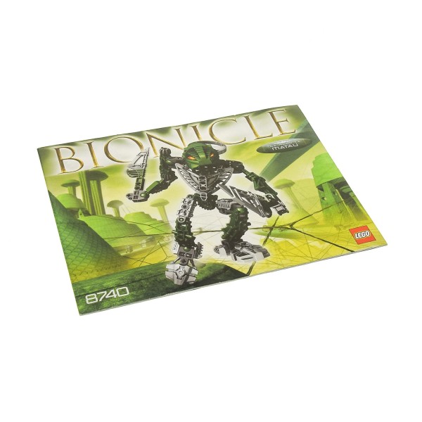 1 x Lego Bionicle Bauanleitung A5 für Set Toa Hordika Matau 8740