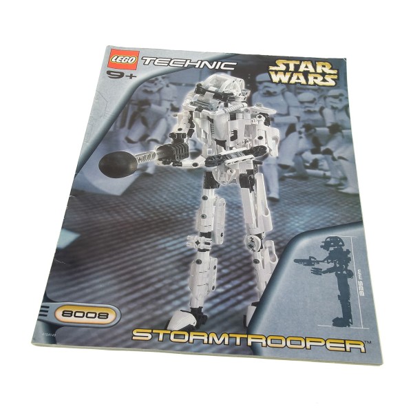 1 x Lego Technic Bauanleitung A4 Star Wars Episode 4/5/6 Stormtrooper 8008