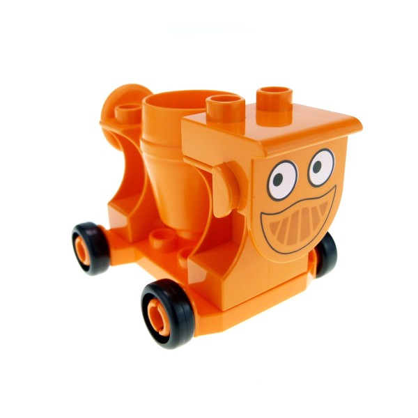 1x Lego Duplo Bau Fahrzeug Mixi orange Mischer Baustelle 42092c01 btb008