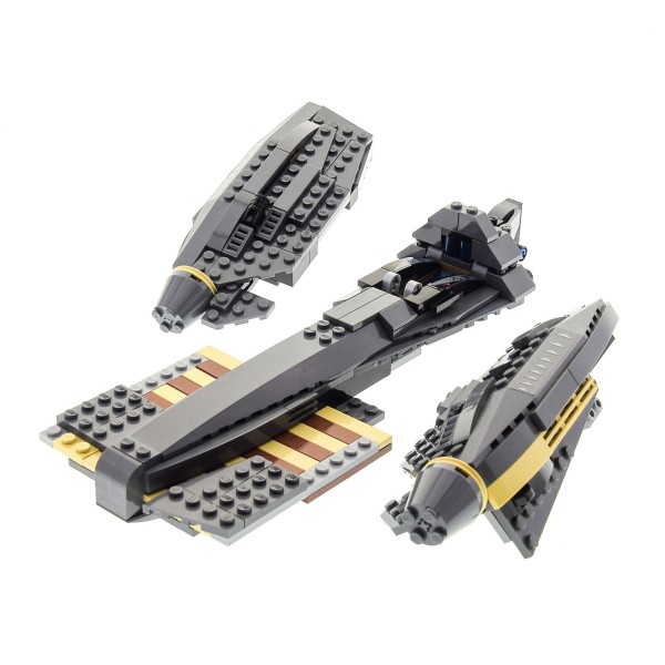 1 x Lego System Teile Set für Modell 7656 Star Wars General Grievous Raumjäger grau tan incomplette unvollständig 