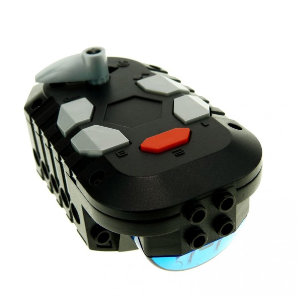 1 x Lego Technic Fernbedienung schwarz transparent blau Lichtsensor Steuerung Spybotics Control für Set Gigamesh G60 3806 geprüft 4232rc