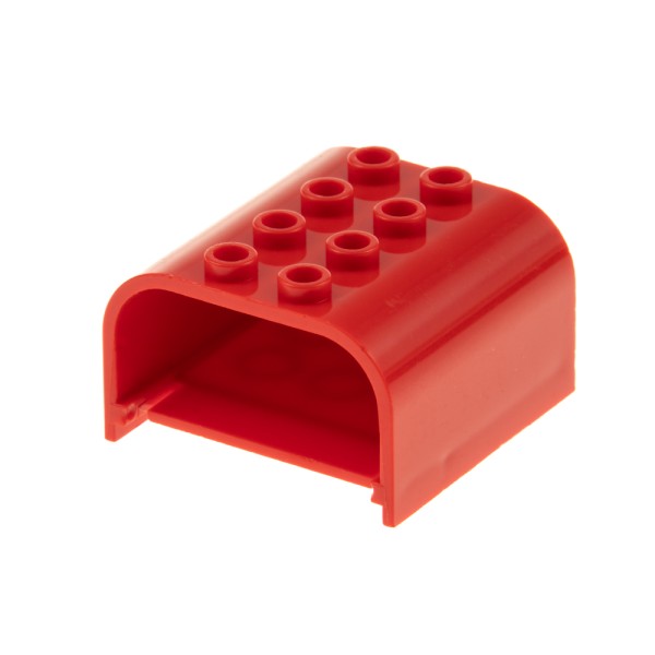 1x Lego Fabuland Briefkasten 4x4 rot ohne Klappe Post Kasten 4186605 33325