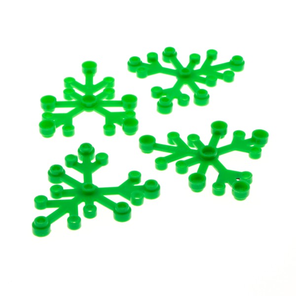 4x Lego Pflanze Blätter 6x5 hell grün Blatt Strauch Baumkrone 4129872 2417