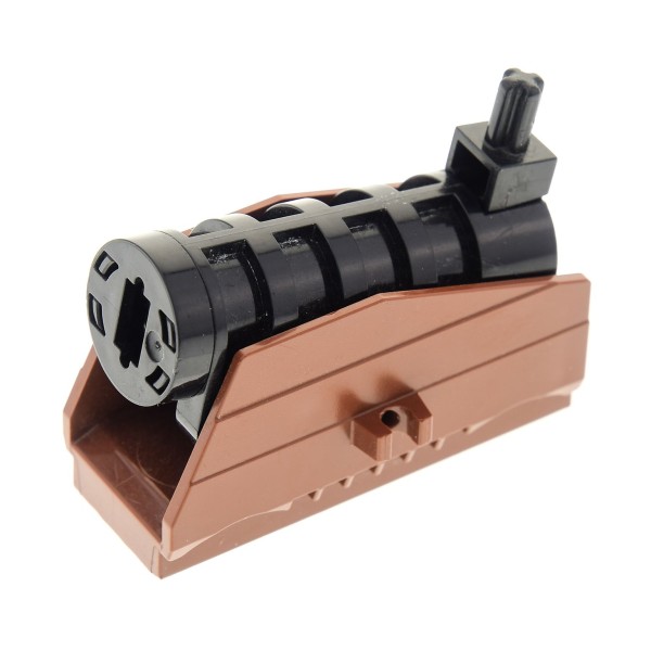 1x Lego Technic Kanone Halter 2x6x2 rot braun Pfeil schwarz 48003 32074c01