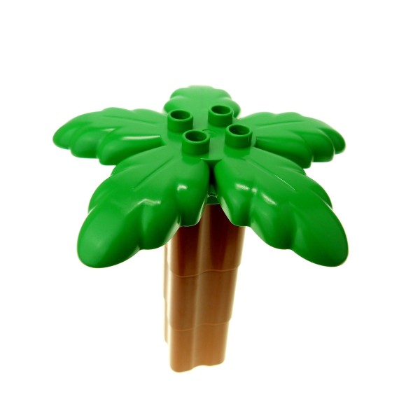 1x Lego Duplo Pflanze Palme hell grün dunkel orange braun Baum Stamm 31059 31061