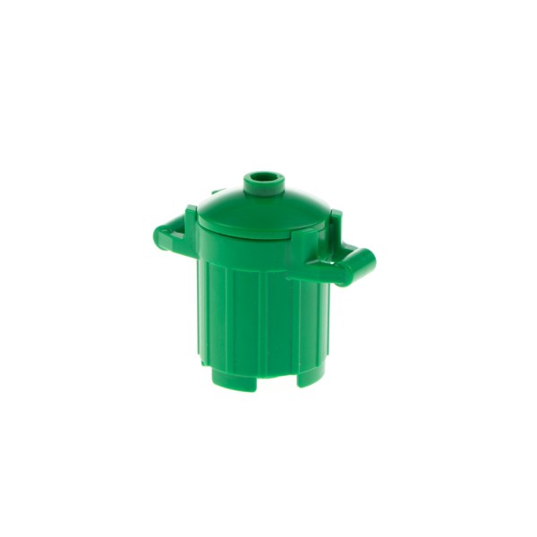 1x Lego Tonne klein 2x2x2 grün Container Müll Eimer Behälter Deckel 4740 92926