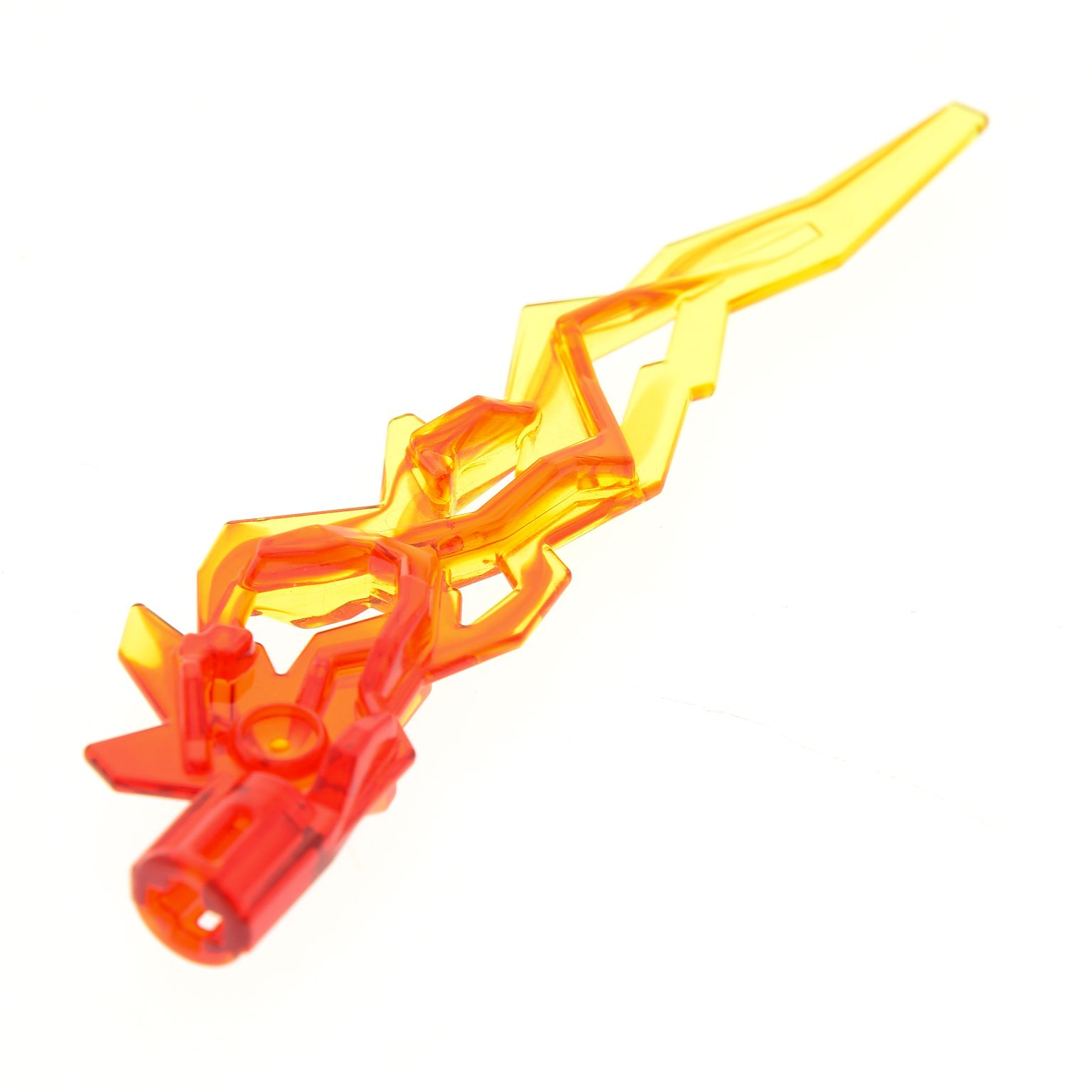 Lego 10x Eisschwert transparent gelb rot Griff trans yellow ice fire Sword Neu 