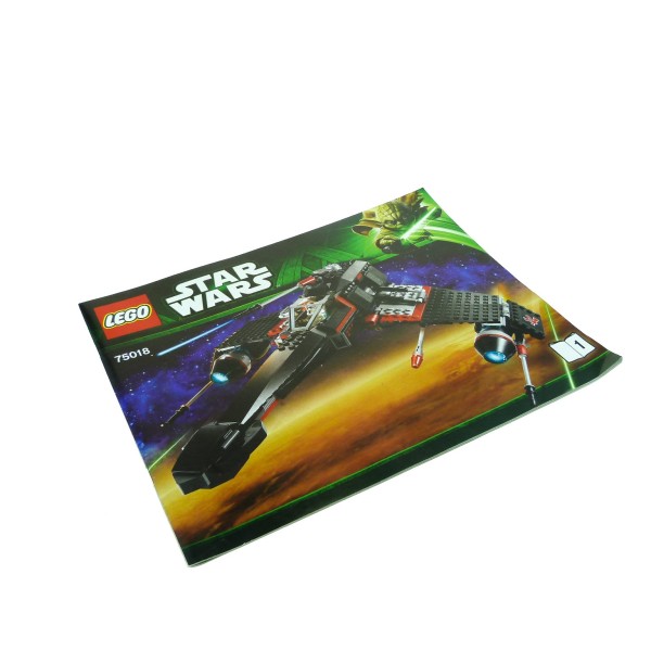 1 x Lego System Bauanleitung A4 Nr 1 für Set Star Wars Yoda Chronicles Jek-14’s Stealth Starfighter 75018