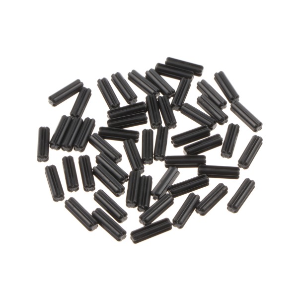50x Lego Technic Achse Stange 2L schwarz Kreuzstange Kleinteile 370426 3704