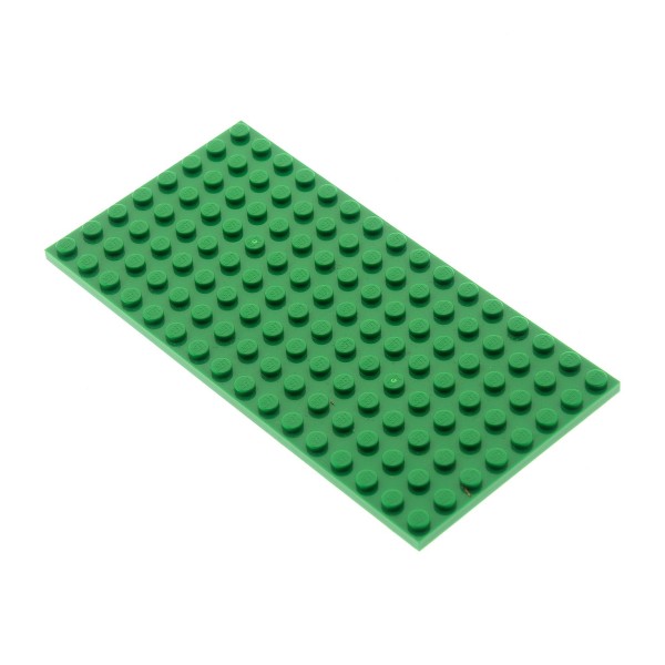 1x Lego Bau Platte 8x16 grün Grundplatte Minecraft Friends 4610602 92438