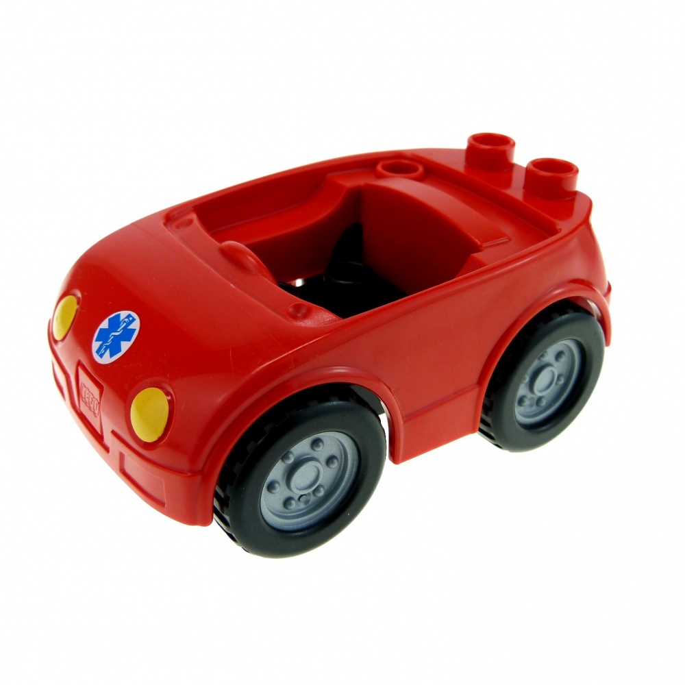 1x Lego Duplo Vehicle Car Red Convertible Set 5793 6021101 88762c02pb02 92014pb02
