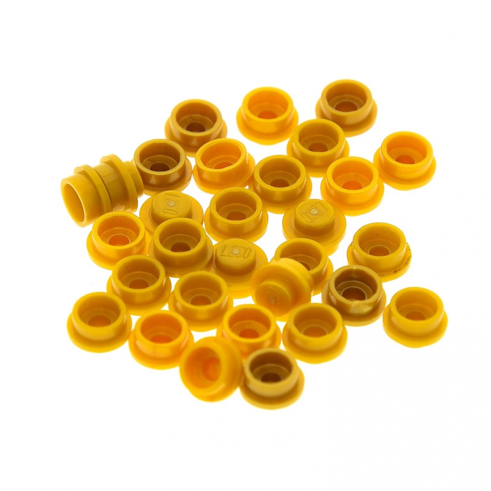 Plättchen 1x1 rund transparent orange 40 Stück »NEU« # 4073 Lego Platte