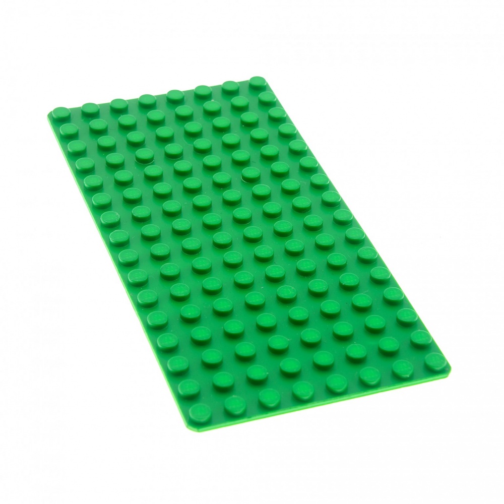 Lego 1 x Platte Bauplatte flach 3865 neu dunkelgrau   8x16